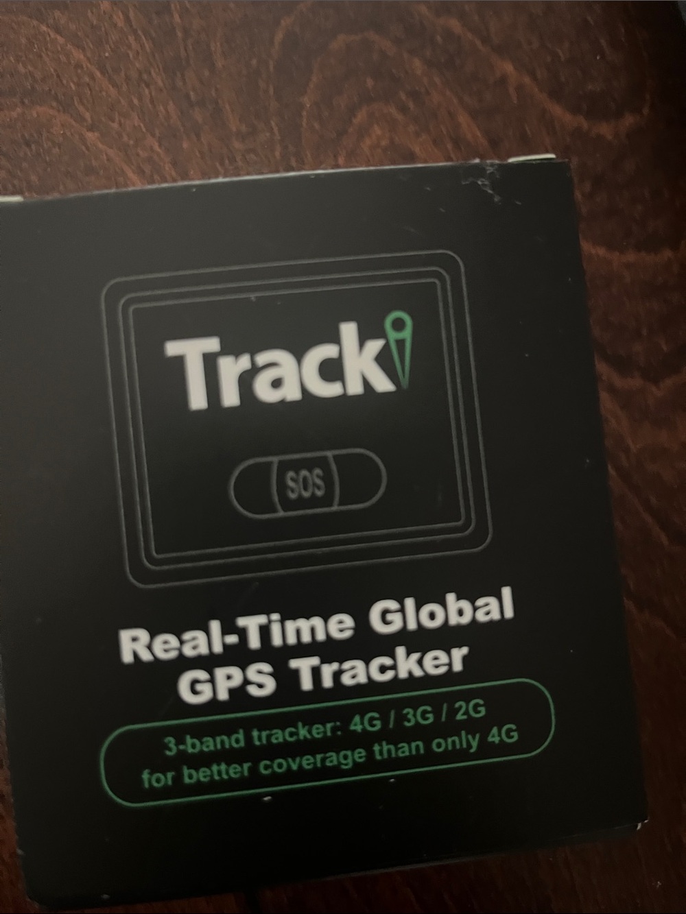 Trac Real-Time Global GPS Tracker - Black with Green Accents
